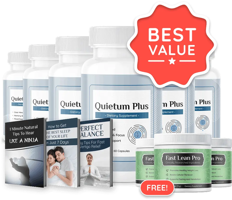 Quietum Plus six bottles